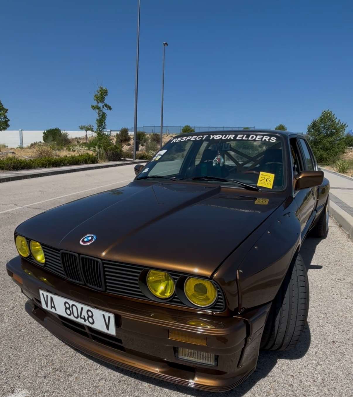 BMW con kit de ensanche Pandem